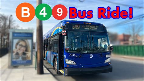 The <strong>B49 bus</strong> (Avenue S) has 24 stops departing from Oriental Bl/Mackenzie St and ending at Ocean Av/Av S. . B49 bus